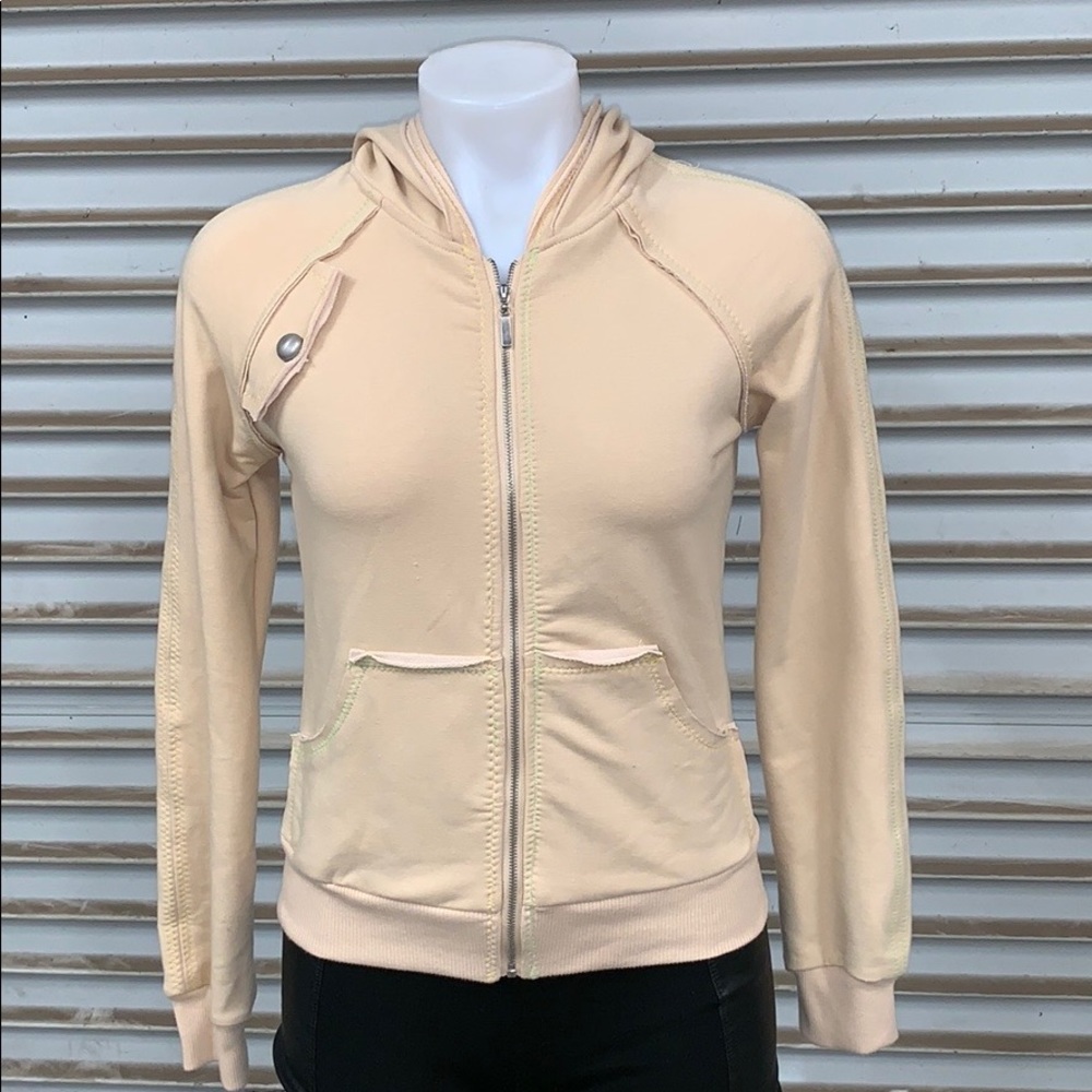 Lucy collection zip sweatshirt rooster appliqué - Picture 3 of 8